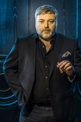 Watch this advertising space: Media personality Kyle Sandilands.