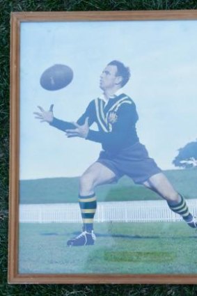 Magic man: A portrait of arguably the greatest rugby league player ever forms part of the collection.