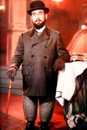 Jose Ferrer as the famed painter Henri de Toulouse-Lautrec in John Huston's 1952 film <i>Moulin Rouge</i>.