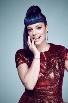 An open book: Lily Allen is tabloid fodder but also unafraid to let fans into her life.