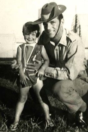 Cheryl with her father, Vince.