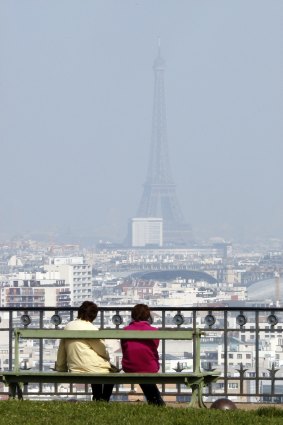 Smog in Paris last year - it could be even worse this summer.