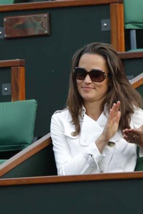 Stealing the spotlight ... Pippa Middleton's appearance at the French Open draws attention to an otherwise 'unseen' tournament.