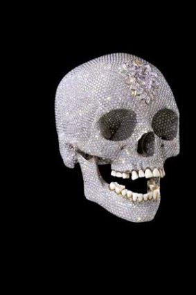 Hirst's 52 million pound skull.