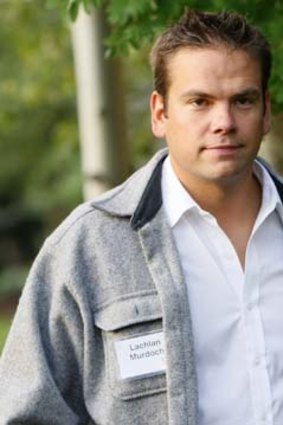 Vying for a slice of the pie ... Lachlan Murdoch.