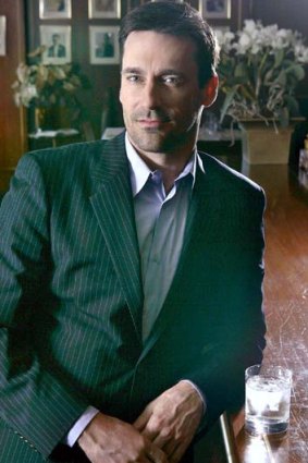 Mad Men's Don Draper, played by US actor Jon Hamm.