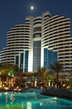 Le Meridien Al Aqah Beach Resort in Fujairah.