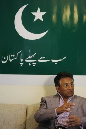 Former Pakistani President Pervez Musharraf.