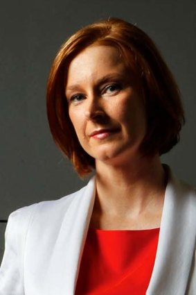 The 7.30 host Leigh Sales.