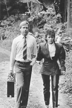A long road to the truth ... Michael and Lindy Chamberlain during the Morling royal commission in 1986.