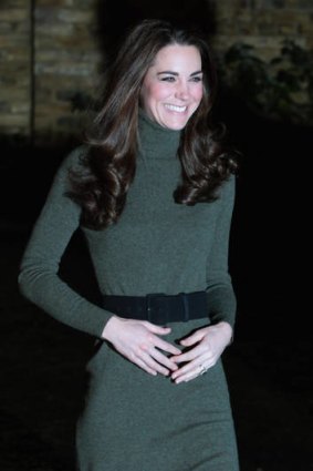 Pregnant ... the Duchess Of Cambridge.