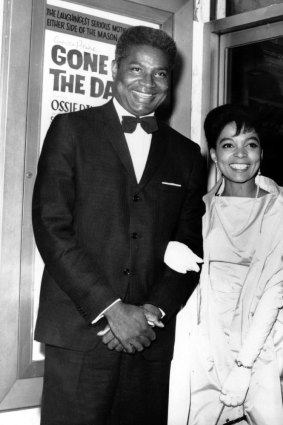 Ossie Davis and Ruby Dee in 1963.
