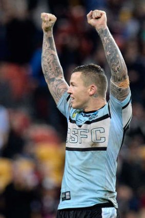 Man of influence: Todd Carney of the Sharks.