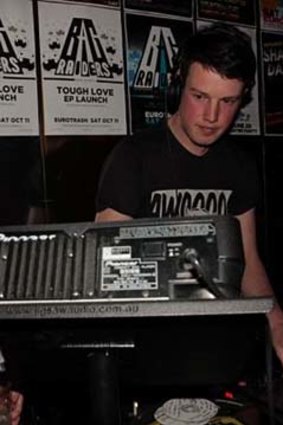 Ned Dwyer when he was DJing.
