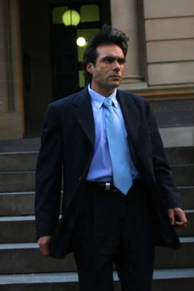 Court looms ... businessman Anthony Sahade.