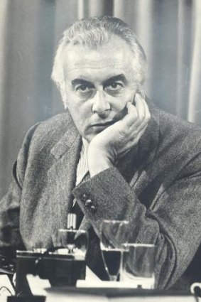 Lasting legacy: Gough Whitlam in 1974.