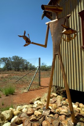 The Bilby Man at Currawinya Station.