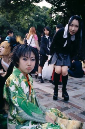 Harajuku youth culture.