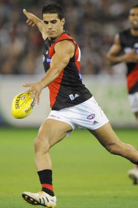 Former Essendon midfielder Bachar Houli.