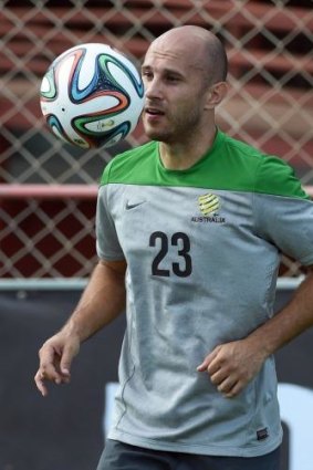 Socceroos veteran Mark Bresciano will replace injured Sydney FC midfielder Terry Antonis.