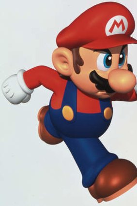 Nintendo computer games character Super Mario.
