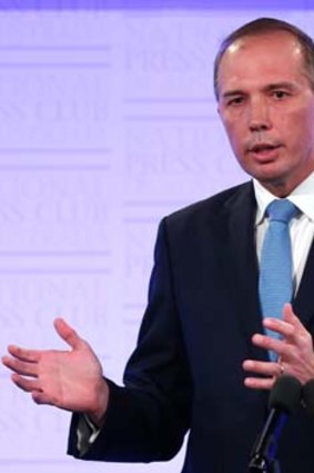 "If detected early it's one of the most treatable cancers": Peter Dutton.