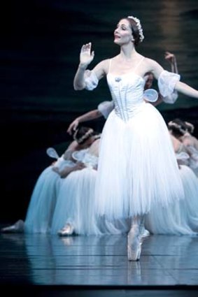 Rachel Rawlins in <em>Les Sylphides</em> in 2009.