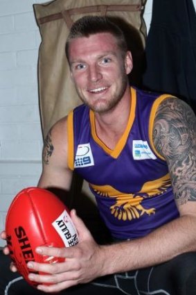 Sam Groth playing for Vermont reserves in 2011.