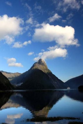 Majestic spectacle ... Milford Sound.