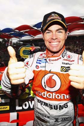 "We've gone back to my original chassis. It's an older car but has done less miles" ... Craig Lowndes.