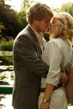 French connections ... McAdams with Owen Wilson.