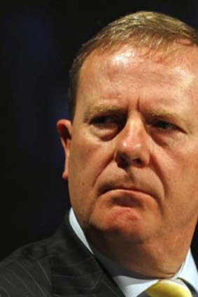 Out ...  Peter Costello on the attack.