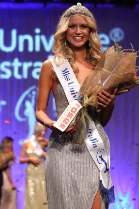 Miss Universe Australia 2012, Perth model Renae Ayris