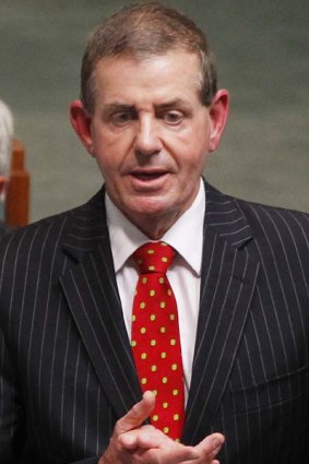 Peter Slipper . . . already unpopular.