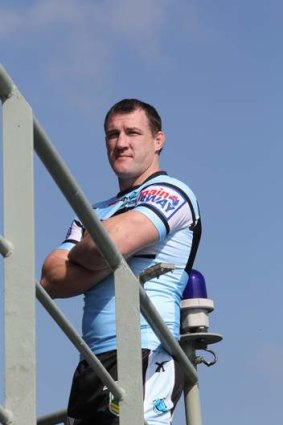 Bring it on: Paul Gallen is ready to fire on Saturday.