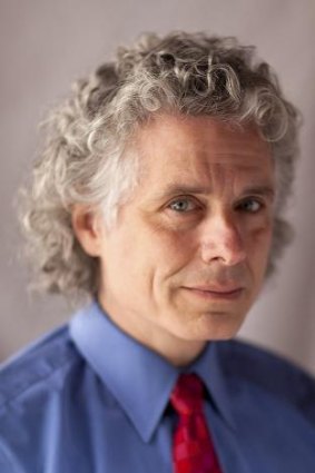 Steven Pinker will argue that we live in one of history's most peaceful times. 