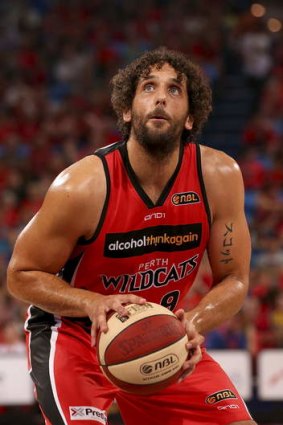 Perth's Matt Knight was knocked out in the clash with the Taipans in Cairns.