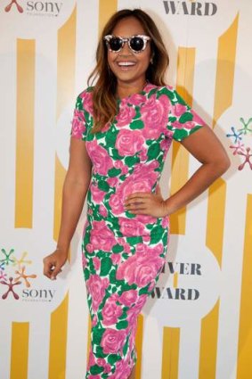 Jessica Mauboy at Sony Foundation River4ward lunch at Crown Riverwalk.