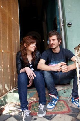 The best friends ... Sarah Snook and Ryan Corr.