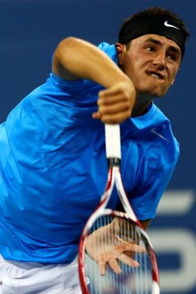 Low point ... Bernard Tomic finished the year at 52 in the rankings.