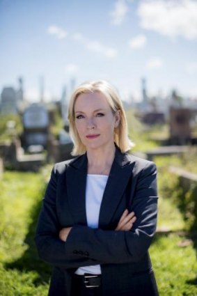Quality cop show: Rebecca Gibney plays Detective Sergeant Eve Winter in <i>Winter</i>. 