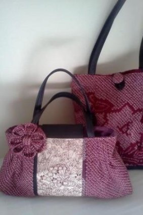 Kazuyo's collection kimono bag