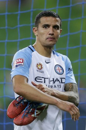 What position to play Tim Cahill in will be a question for the new coach. 