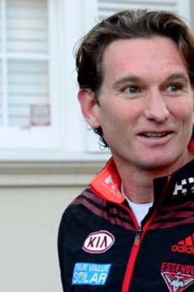 As positive as ever: James Hird stands firm.