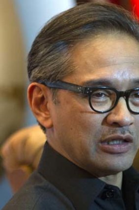 Road to co-operation "Long and Winding":  Indonesian Foreign Minister Marty Natalegawa.