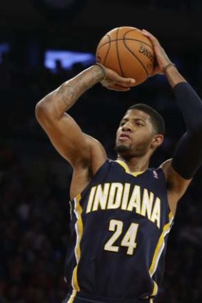 Long-term contract: Indiana Pacers forward Paul George.
