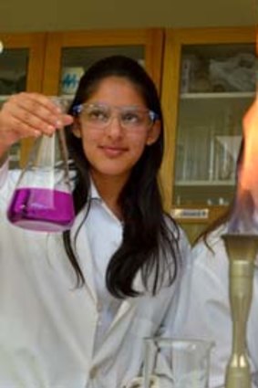 From left: Anushka Sharma, Dr Brenda Prager and Joanna Anagnostou.