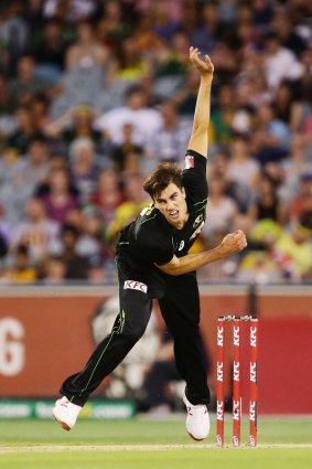 Australian fast bowler Pat Cummins has been named in the PM's XI  to face England.
