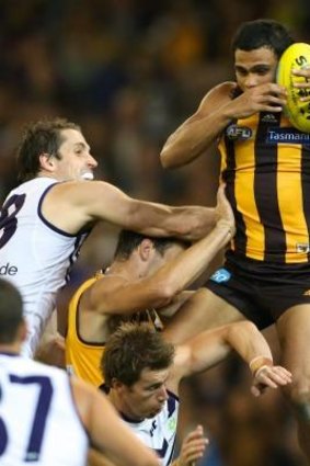 Cyril Rioli does things on the football field that only a handful of other players in the AFL competition are capable of achieving.