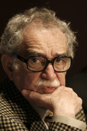 Respected: Nobel Prize winner Gabriel Garcia Marquez.